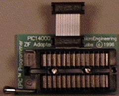 Photo of PIC14C000 ZIF Adapter
